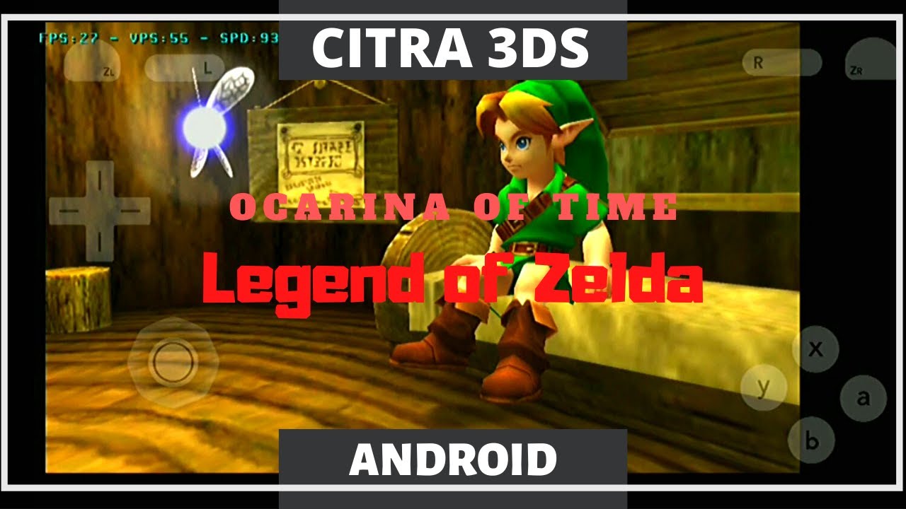 ocarina of time 3ds rom citra us