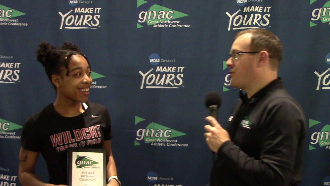 GNAC Indoor Track and Field Championships Erykah Weems YouTube