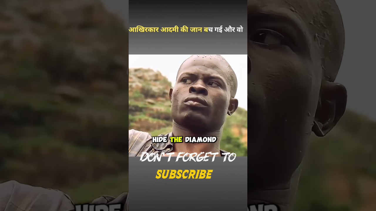 He Risked Everything for This Diamond 💎 | Blood Diamond Movie Explained #shorts