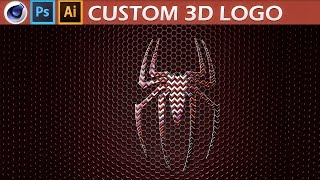 Photoshop, Illustrator, Cinema 4D Import Logo to C4D Tutorial