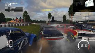 Wreckfest гонка с ручной коробкой и со сцеплением