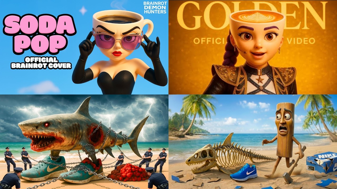 SODA POP x ITALIAN BRAINROT VS BRAINROT ZOMBIE VS BRAINROT- SQUID GAME 3 VS Brainrot Summer Music