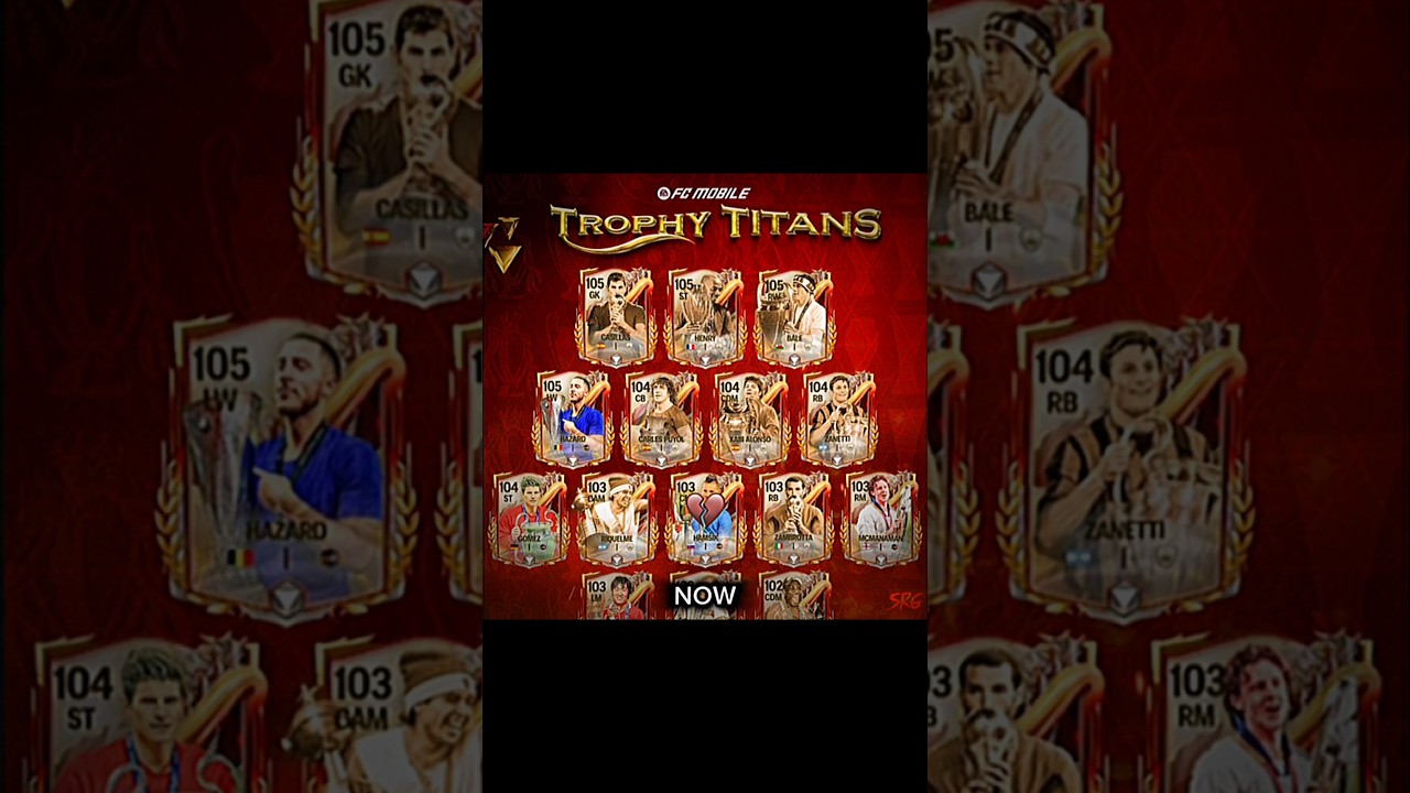 Trophy Titans now & then 🔥🗿 