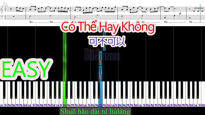 Có thể hay không piano hướng dẫn