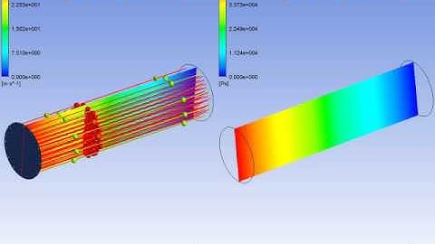 Two Phase flow inside horizontal tube using ANSYS CFD - VOF