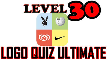 Logo Quiz Ultimate - Classic Level 30 - All Answers - Walkthrough ( By symblCrowd )