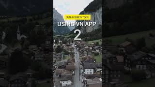 Editing skills in VN app colour correction | Lush Green Tone screenshot 1