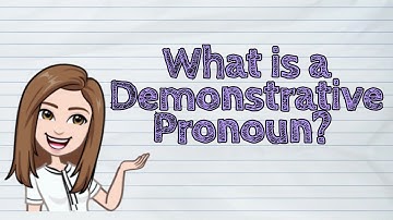 (ENGLISH) What is a Demonstrative Pronoun? | #iQuestionPH