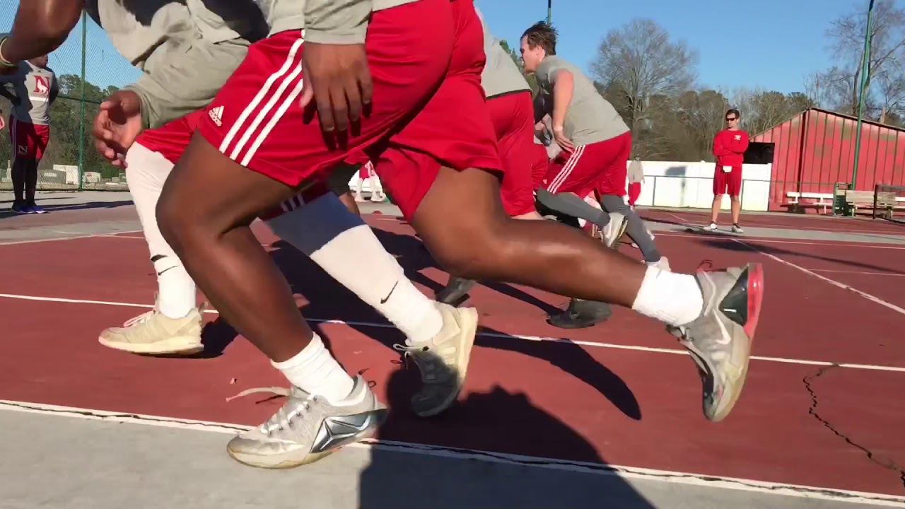 Newberry Football Speed, Strength, and Conditioning Winter 2018 Part 2