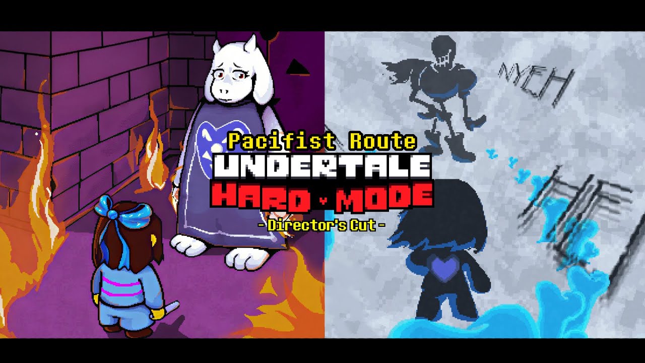 Undertale Hard Mode - Director's Cut | UNDERTALE Mod | Pacifist Route (Demo) 