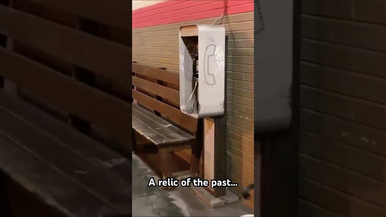 I found a pay phone! 