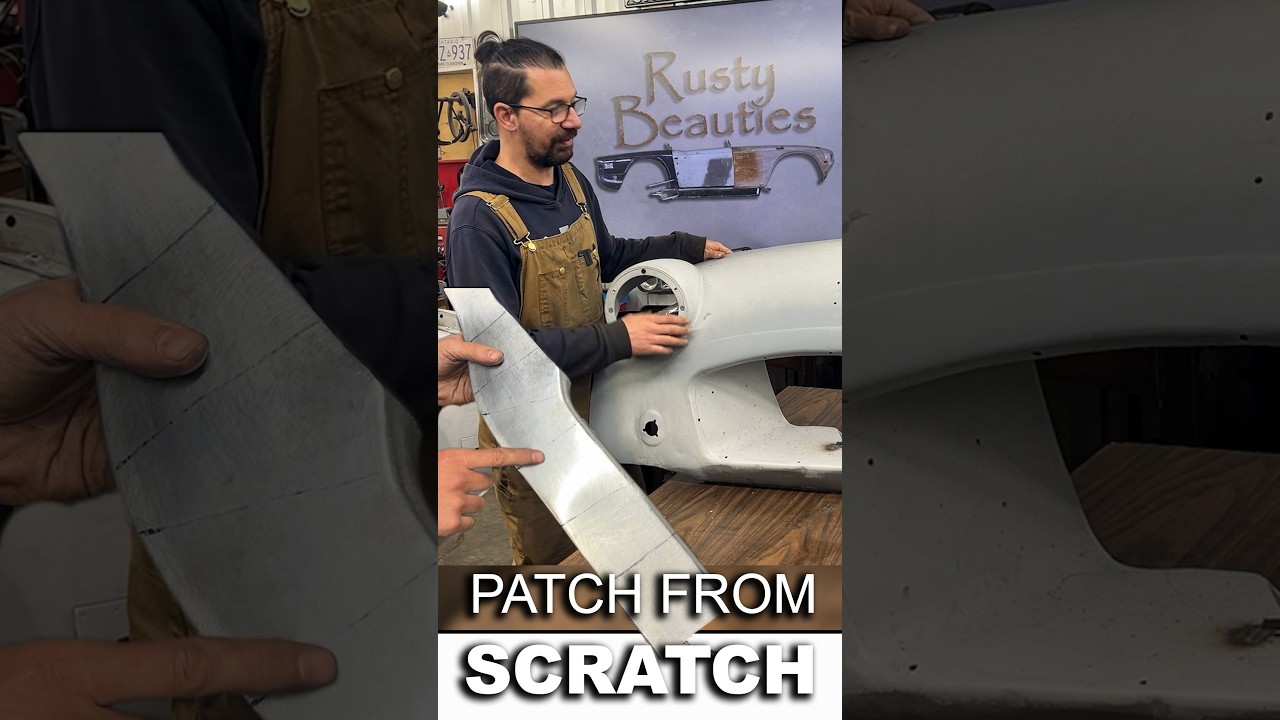 Patch from Scratch #triumph #automobile #TR3