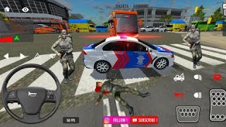 Indonesian Police Car Driving Simulator - #e 3 Car Games - 2021 Android Games screenshot 2