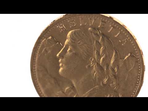 Swiss Gold 20 Francs Helvetia AU | APMEX®