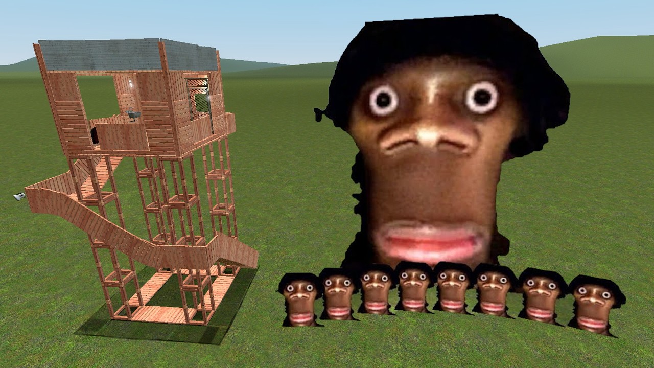 Hi My Name Is Aughh Vs Towers In Garry's Mod