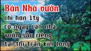 cô cúc cần tiền rao bán căn nhà vườn gắn bó nhiều năm ở bà rịa vũng tàu