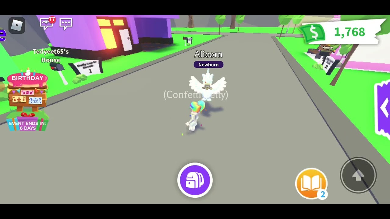 Confetti betty gets the new Confetti cannon in the birthday update! So