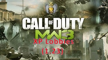 MW3 Free XP Lobbies 1.23 PS3