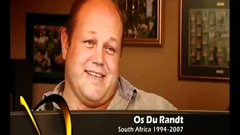 Scott Gibbs bulldozes Os Du Randt