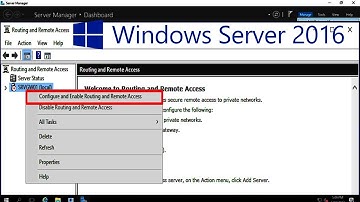 Windows Server 2016 - How to Active and Configure RRAS In Windows Server 2016 @44