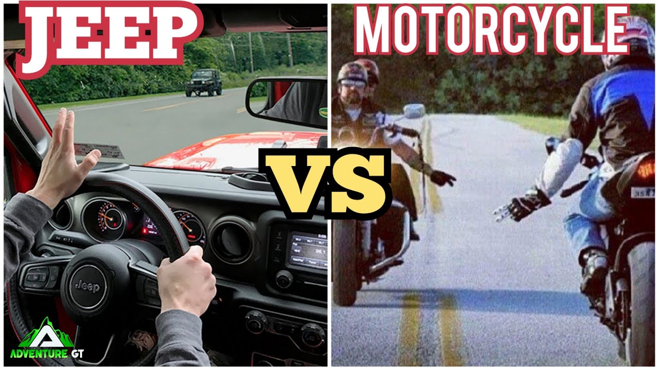 Jeep Wave vs Motorcycle Wave Explaining The Wave. YouTube