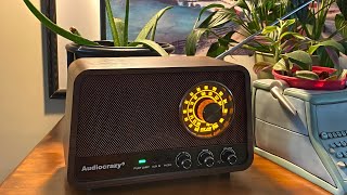 Audiocrazy Vintage Wooden Radio Review – Retro Style Meets Modern Sound (Bluetooth, AM/FM & More!)