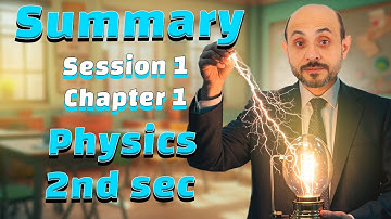 Summary Session 1 chapter 1 | Physics 2nd secondary | فيزياء تانية ثانوي لغات | شابتر 1
