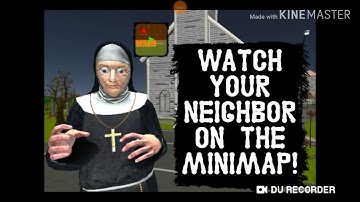 Nun Neighbor Escape - LEVEL 1 KOMPLETNÝ! #2 - ( Android, iOS Hra )