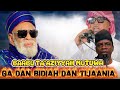 SHEIKH ANASS TAWFIQ IBRAHIM AL BAKRI BAABU TA AZIYYAH GA DAN BIDIAH DAN TIJAANIA SUNNAH SAK