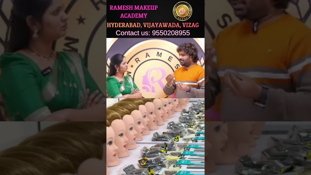 Makeup Training Academy | Makeup Academy | Every Day Makeup Look | Ramesh Makeup Academy |