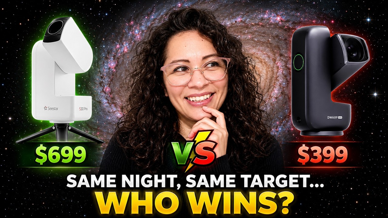 🏆 Seestar S30 Pro vs Dwarf Mini: The Results Surprised Me