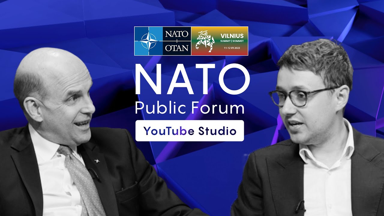 NATO Public Forum YouTube Studio | Jack Kelly meets Angus Lapsley