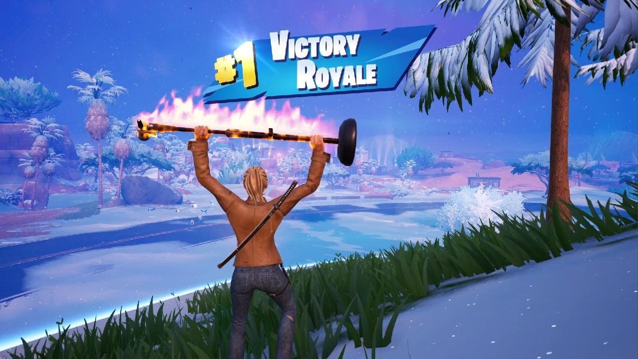 *NEW* KILL BILL BATTLE SCARS THE BRIDE SKIN IN FORTNITE PS5 + A VICTORY ROYALE WIN! (SOLO)