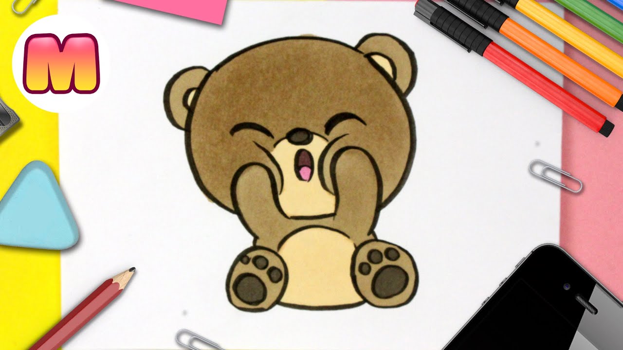 Dibujo De Oso Kawaii Pintado Por En Dibujos Net El D 237 A 26 02 16 A