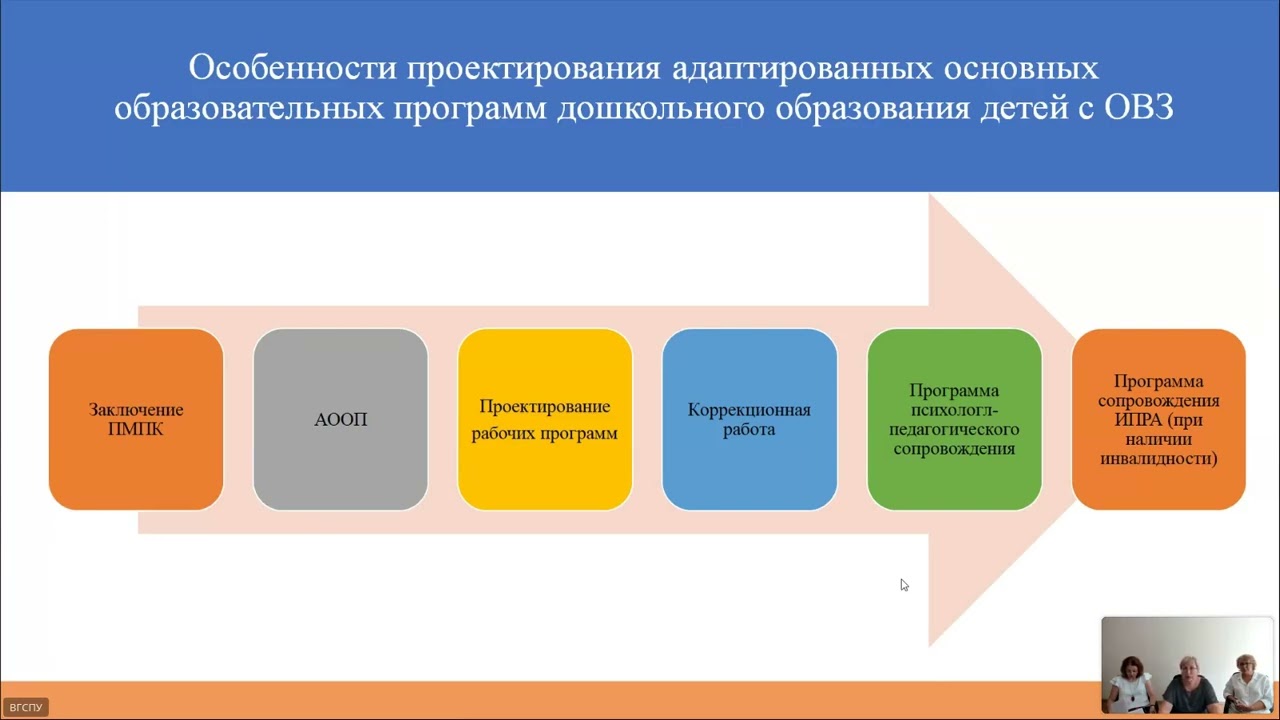 Организация работы с детьми с ограниченными возможностями здоровья в условиях реализации ФГОС ДО