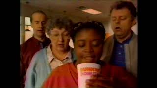 Dunkin Donuts Commercial Recorded 05071995