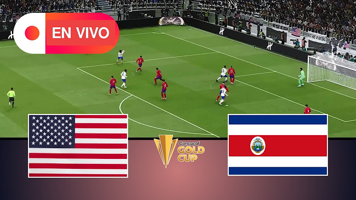 EN VIVO - United States vs Costa Rica | Gold Cup 2025 | Realistic eFootball PES 21 Simulation