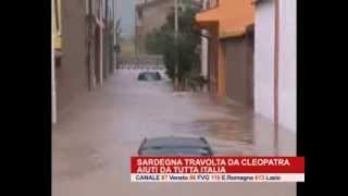 Alluvione in Sardegna l'Italia si mobilita