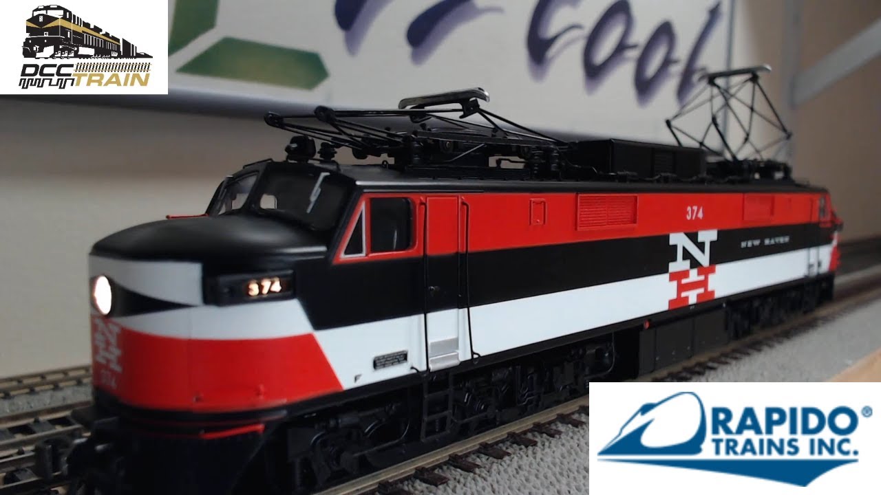 New Update HO Scale Rapido GE EP 5 Test Functions
