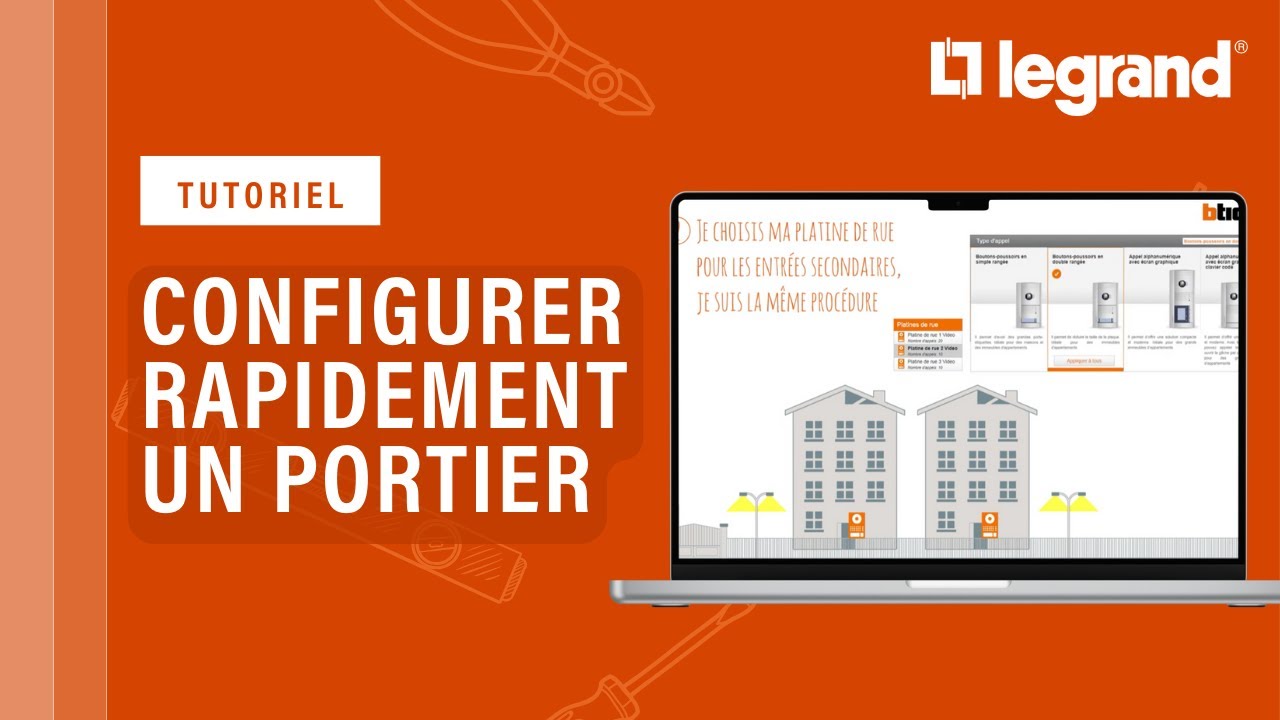 Comment configurer un portier Bticino en ligne et rapidement ?