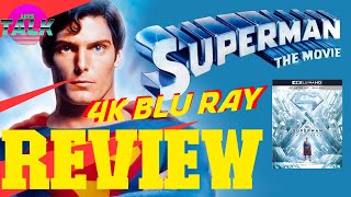 SUPERMAN 4K BLU RAY COLLECTION - SUPERMAN THE MOVIE - REVIEW