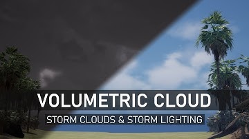 Unreal Engine Volumetric Clouds Material - How to Setup Storm Clouds & Storm Lighting