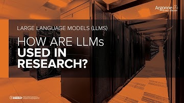 Argonne explains... Large Language Models (LLMs): How are LLMs Used in Research?