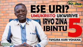 Pst Rutayisire NTUZAMBWIRE NGO V8 NI UMUGISHA/Ishyari rimeze nabi/Ibintu 5 twakigira kuri Yohana