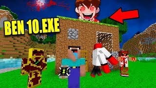 NOOB CHIẾN ĐẤU VỚI BEN10.EXE TRONG MINECRAFT!!