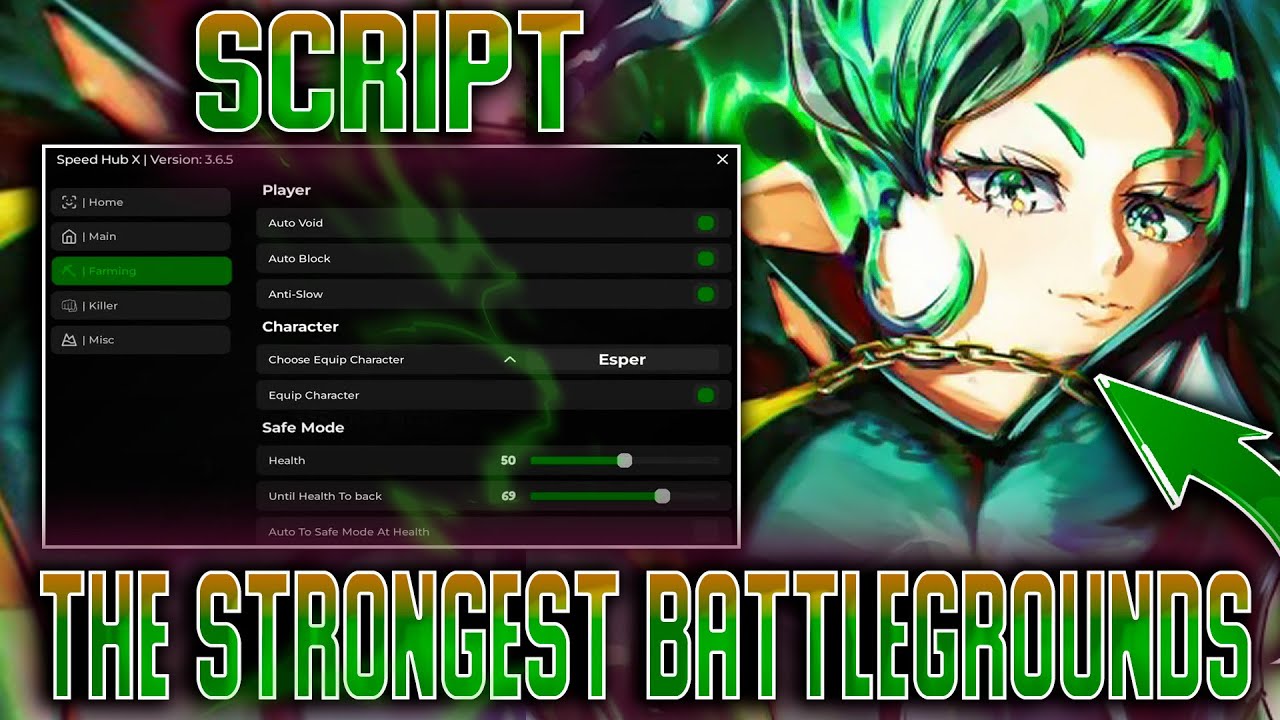 scripts & tools | southeast bat hub Images High... The Strongest Battlegrounds script – (Speed Hub X) - YouTube