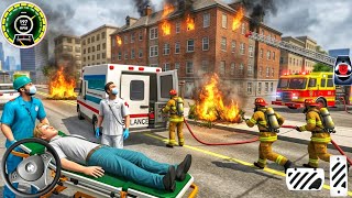 New Firefighter Simulator 2026 🚑 Extreme City Park Fire Rescue - Truck Game Android Gameplay screenshot 3