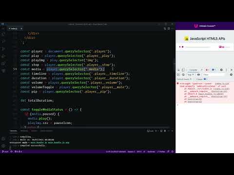 JavaScript HTML5 APIs 030 Using the new Audio() constructor