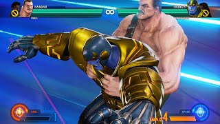 Marvel vs. Capcom  Infinite Haggar & Chris vs Thanos & Winter Soldier (Max Dif.)