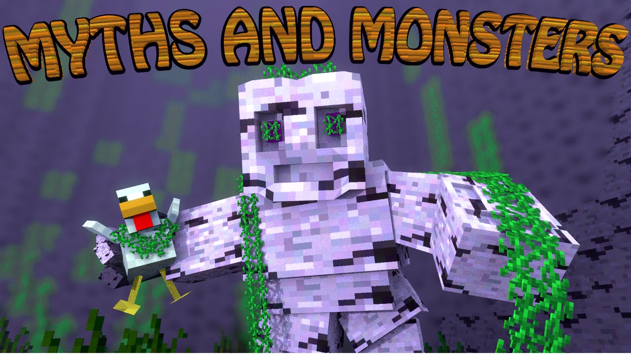 Minecraft Mods Myths And Monsters Mod Showcase Mythical Mobs Mod 